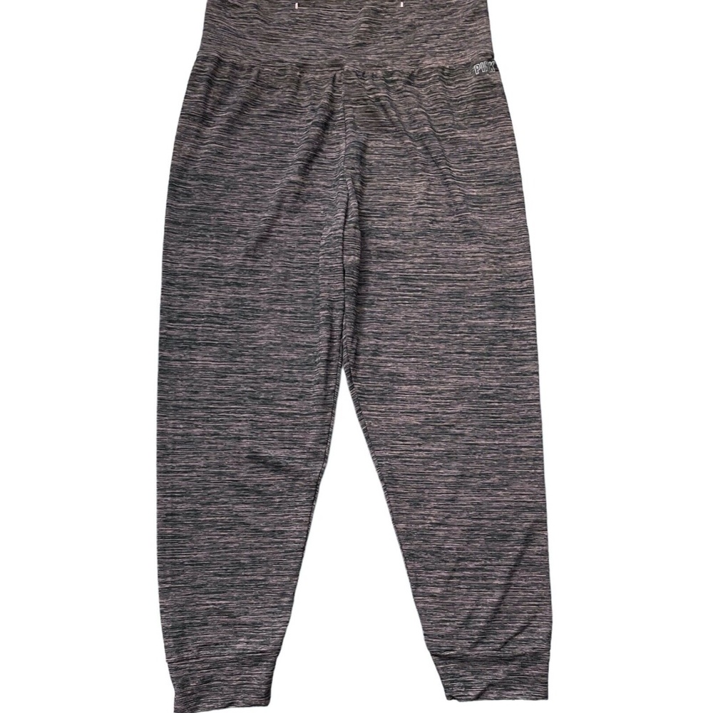 Victory Secret Pink Active Womens Leggings Size‎ Extra Large XL Pink Black